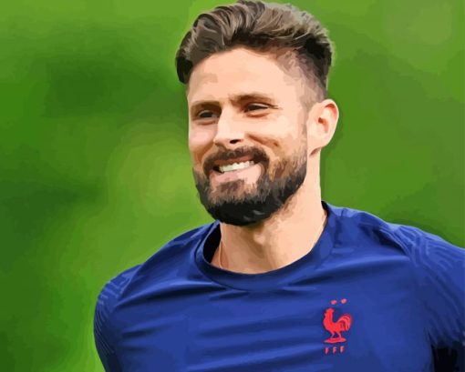 aesthetic Olivier Giroud Diamond By Numbers