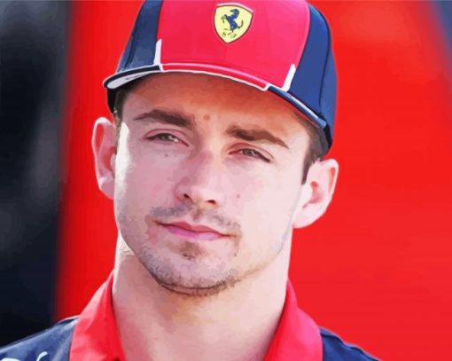 charles leclerc Diamond By Numbers