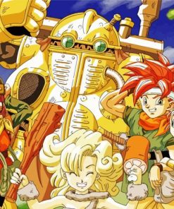 chrono trigger art Diamond By Numbers