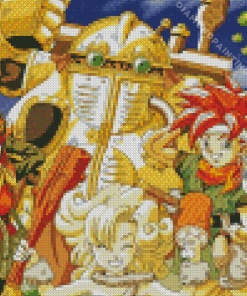 chrono trigger art Diamond By Numbers