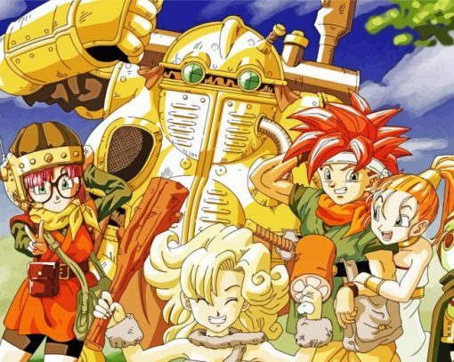 chrono trigger art Diamond By Numbers