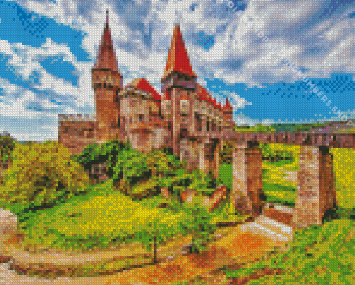 corvin hunyadi castle Diamond Paintings