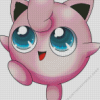 cute Jigglypuff Diamond By Numbers