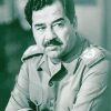 monochrome Saddam Hussein Diamond Paintings