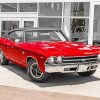 red 69 Chevrolet ss Diamond By Numbers