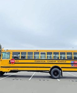 school bus Diamond Paintings