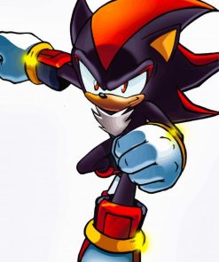 shadow sonic Character Art Diamond By Numbers