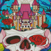 skull castle Diamond Paintings