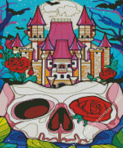 skull castle Diamond Paintings