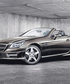 Black Mercedes slk Diamond Paintings