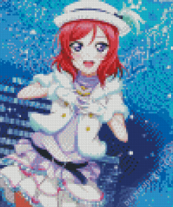 Maki Nishikino Anime Character Diamond Paints