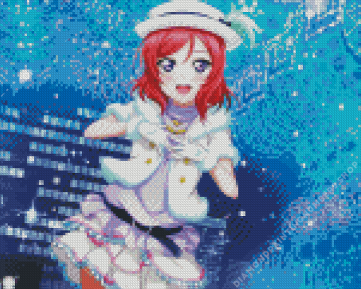 Maki Nishikino Anime Character Diamond Paints