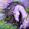 Purple horse Art Diamond Paintings