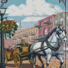 Savannah GA City Poster Diamond Paints