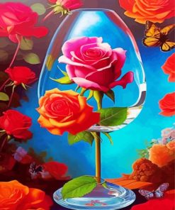 aesthetic flowers Diamond Paintings