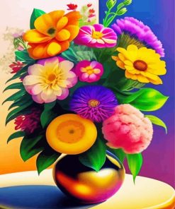 aesthetic flowers Diamond Paintings