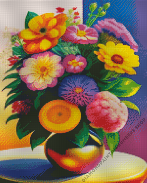 aesthetic flowers Diamond Paintings