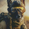 soldier dog Diamond Paints