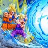 Father son kamehameha Diamond Paintings