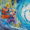 Father son kamehameha Diamond Paintings