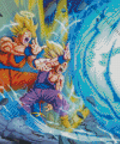 Father son kamehameha Diamond Paintings