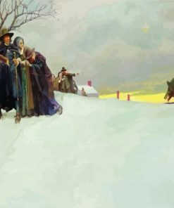 Howard Pyle A wolf had not been seen Diamond By Numbers