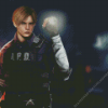 Leon Scott Kennedy resident evil Diamond By Numbers