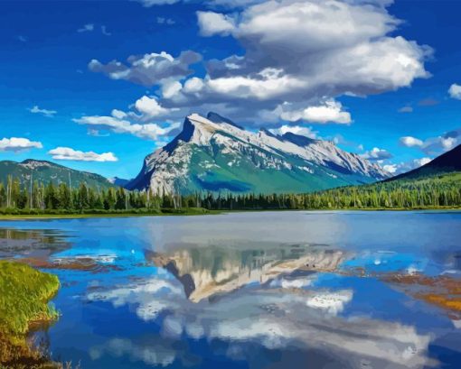 Mount rundle Diamond Dotz