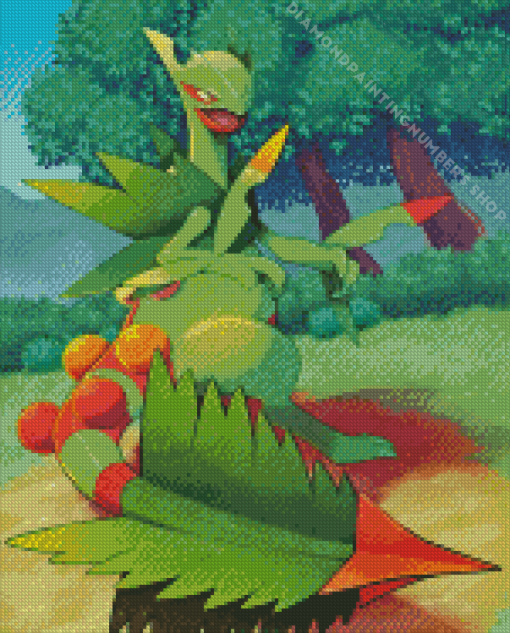 Sceptile Diamond Paintings