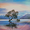 Wanaka tree art Diamond By Numbers