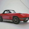 red 67 stingray Diamond By Numbers