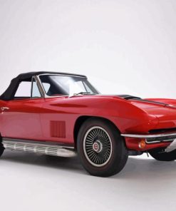 red 67 stingray Diamond By Numbers