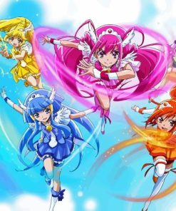 smile precure Girls Diamond Paints