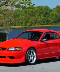 2000 mustang Diamond By Numbers