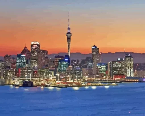 Auckland NZ Diamond By Numbers