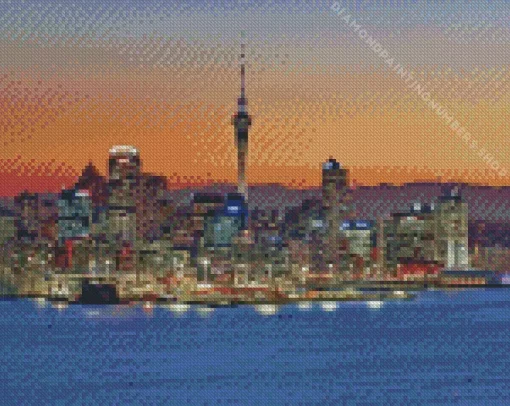 Auckland NZ Diamond By Numbers