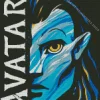 Avatar Jake Sully Diamond By Numbers