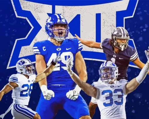 BYU Cougars football Diamond By Numbers