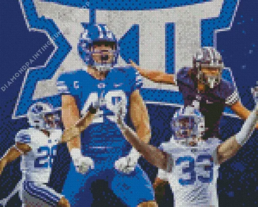 BYU Cougars football Diamond By Numbers