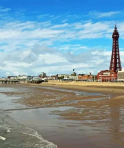 Blackpool Tower Diamond By Numbers