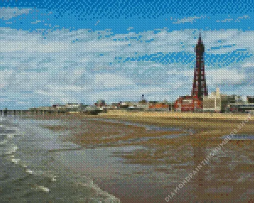 Blackpool Tower Diamond By Numbers