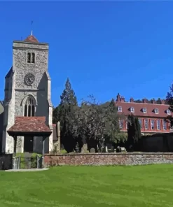 Bradenham church Diamond By Numbers