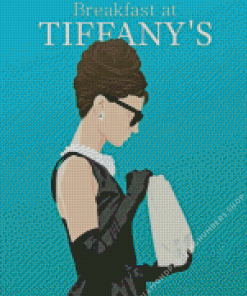 Breakfast at Tiffanys Poster Diamond Dotz