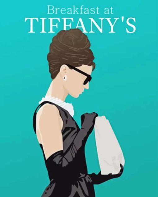 Breakfast at Tiffanys Poster Diamond Dotz