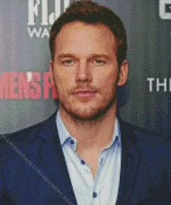 Chris Pratt Diamond By Numbers