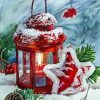 Christmas lamp art Diamond Dotz