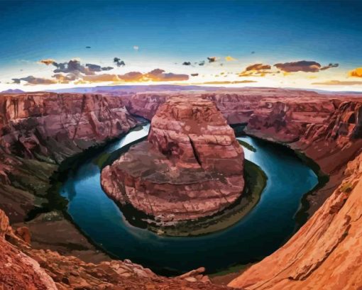 Colorado river Diamond Paints