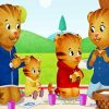 Daniel tiger Diamond Paints