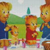 Daniel tiger Diamond Paints