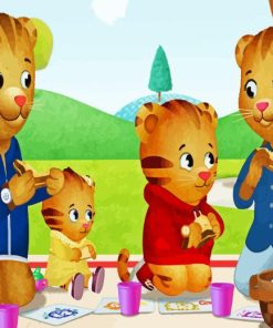 Daniel tiger Diamond Paints